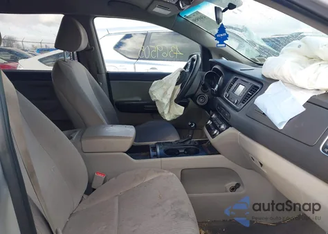 2016 Kia Sedona Lx from USA, damaged, VIN KNDMB5C15G6168396